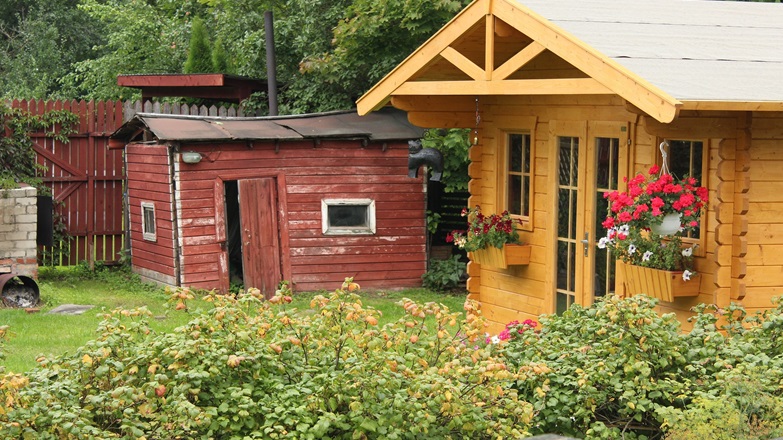 A rural Estonian home.