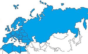 EuroMed Region Map