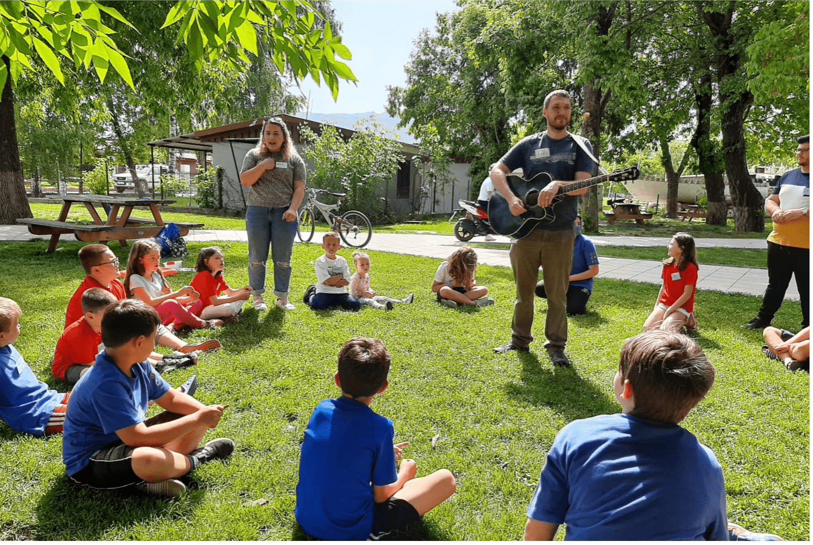 Macedonia summer camp worship