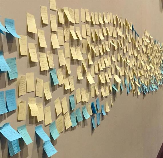 Springbrook Community Church prayer wall