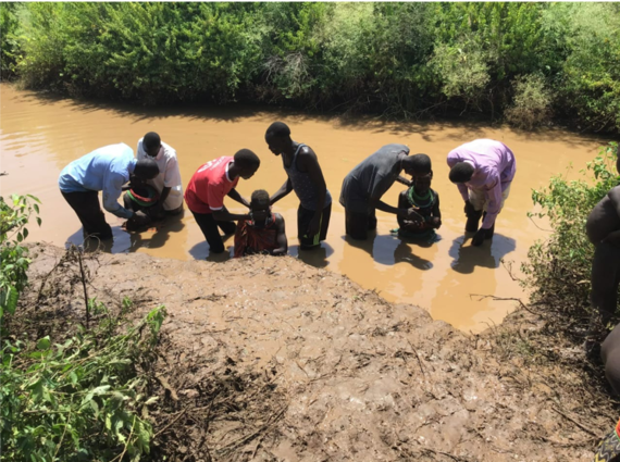 1130 Toposa believers baptized over 3 days in South Sudan on September 21-23, 2019.
